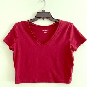 Wild fable crop top size L